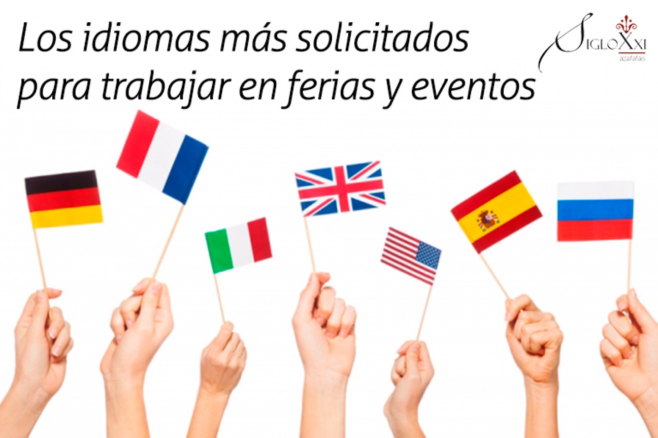 Los idiomas más solicitados para trabajar en ferias y eventos